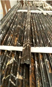 Nero Portoro Marble Molding & Border