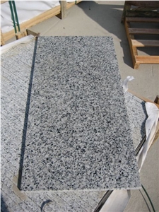 Black White Granite Stairs and Riser G640 Bullnose