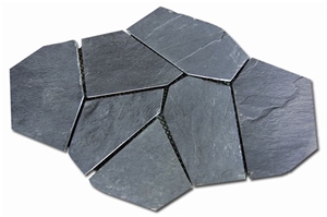 China Grey Slate Flagstone for Flooring, Walling, Covering, Patterns China Grey Slate Flagstone for Flooring, Walling, Covering, Patterns
