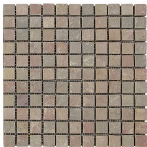 China Grey Slate Mosaic for Flooring, Walling, Covering, Patterns