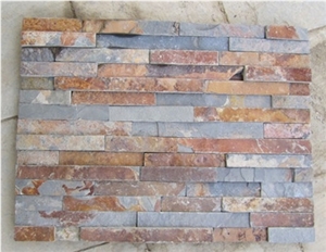 China Rust Slate Stone Veneer Cultured Stone China Rust Slate Stone Veneer Cultured Stone