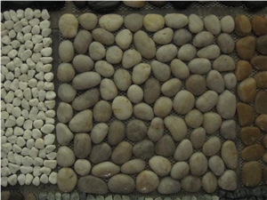 Red Polished Pebble Stone,River Stone,Striped Pebbles