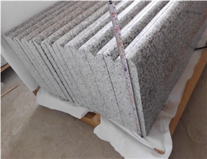 White Granite Stairs,China G640 Steps Polished, Black White Flower Grey Granite Steps