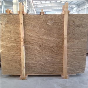 Noce Travertine Veincut Slabs Tiles, Antique Bronze Travertine