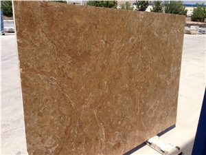 Noce Travertine Veincut Slabs Tiles, Antique Bronze Travertine