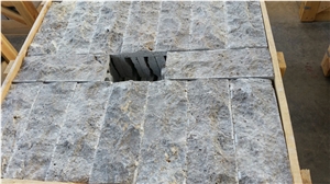 Silver Travertine Tiles, Turkey Grey Travertine