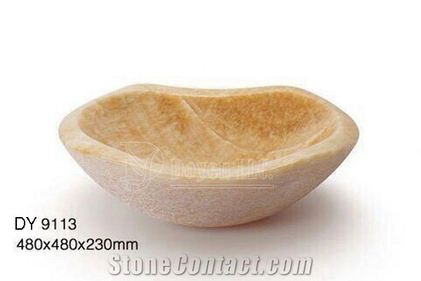 Cheap Bowls, Wholesale Sinks, Distributed Basins, Resin Yellow Marble Vessel Sinks, Crystal Yellow Farm Basins, Factory Nature Stone Sinks, Manufactured Cheap Square Wash Basins