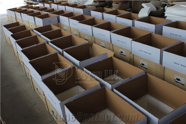 Cream Marfil Cheap Marble Bowls, Wholesale Stone Vessel Sinks, Distributed Farm Basins, Factory Nature Stone Sinks, Manufactured Cheap Square Wash Basins