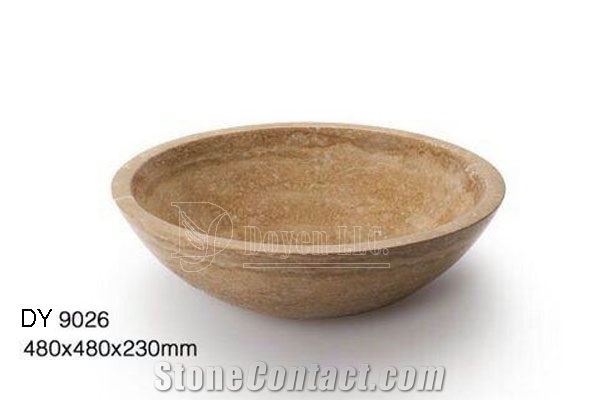 Turkey Beige Travertine Sinks & Basins, Travertine Cream