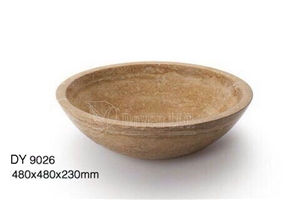 Turkey Beige Travertine Sinks & Basins, Travertine Cream