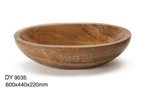 Yellow Wood Grain Sandstone Bathroom Vanity Vessels, Distributor Basins, Cheap Bowls & Nature Stone Sinks, Wholesale Wash Basins