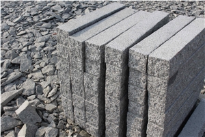 G341 Light Grey Granite Kerbstone