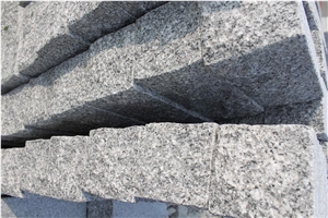 G341 Light Grey Granite Kerbstone