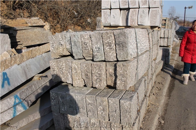 G354 Dark Red Granite Stairs & Steps