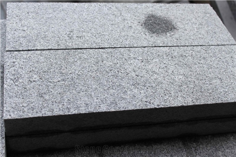 G356 Dark Grey Granite Flamed Slabs