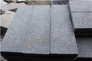 G356 Dark Grey Granite Flamed Slabs