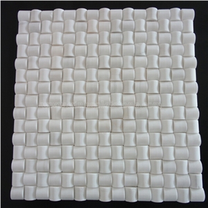 Bianco Dolomiti Marble Mosaic Tile for Walling Bianco Dolomiti Marble Mosaic Tile for Walling