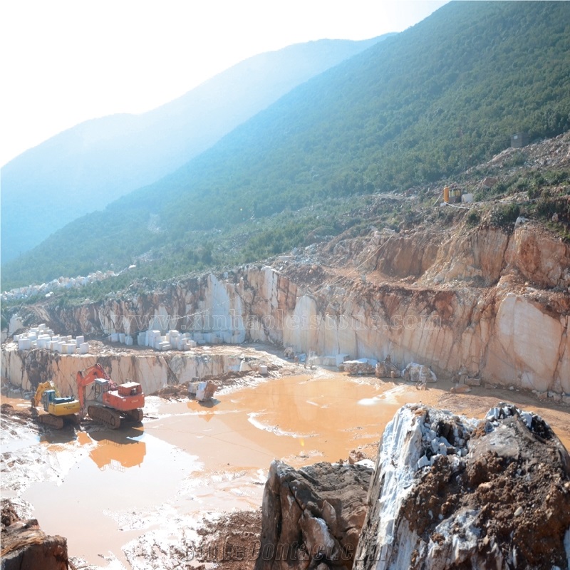 Jiangxi Granite Quarry & Blocks, China White Granite