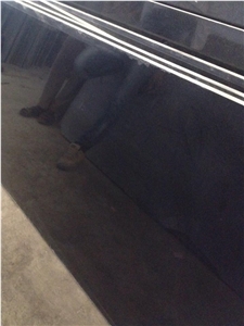 Absolute Black Granite Slabs, India Black Granite