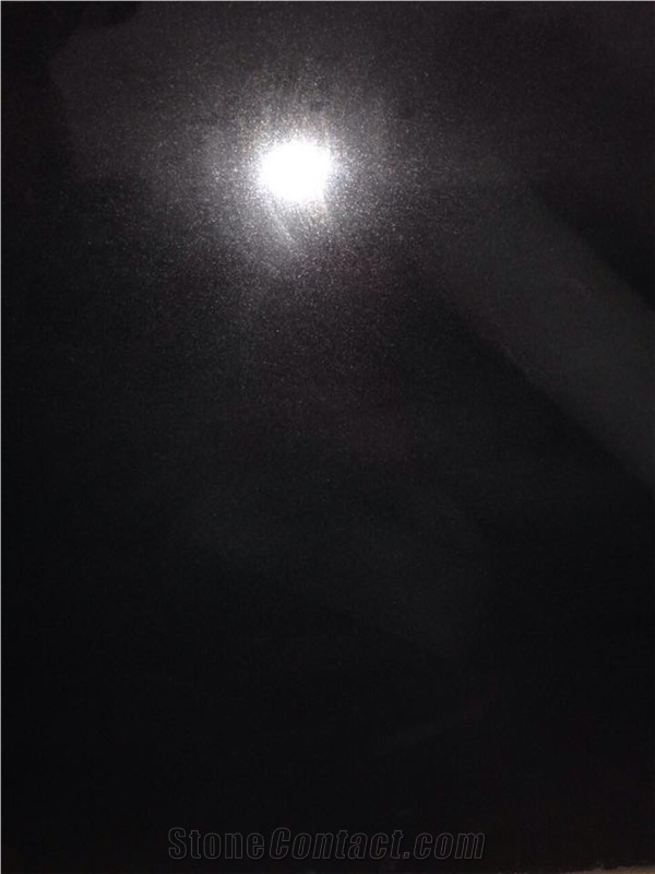 Absolute Black Granite Slabs, India Black Granite