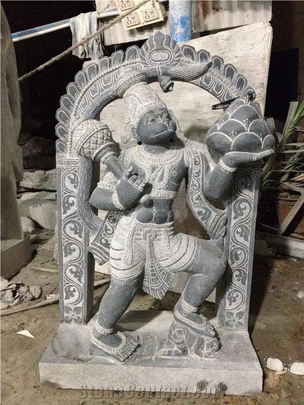 Black Stone Statue, Black Granite Statues