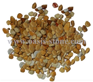 Yellow Stone Super Small Yellow Color Natural Pebble Stone,River Stone,Gravels