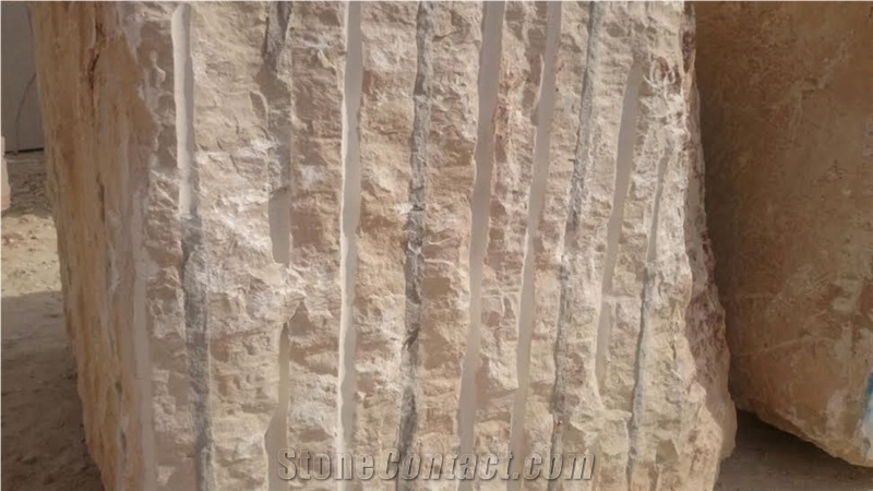 Zafarana Marble Block, Egypt Beige Marble