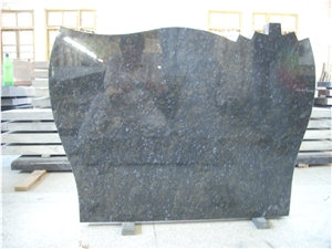 Butterfly Blue Tombstone & Monument,European Style Tombstone