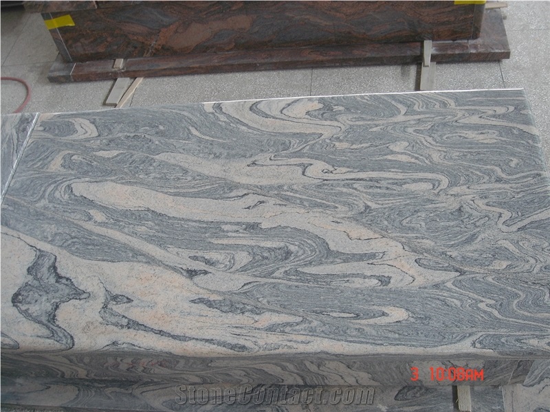 China Juparana,Color Fantacy Tombstone,Gravestone,Headstone,European Style Tombstone