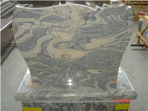 China Juparana,Color Fantacy Tombstone,Gravestone,Headstone,European Style Tombstone