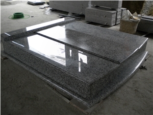 G435 Tombstone,Gravestone,Headstone,China Grey Granite Tombstone