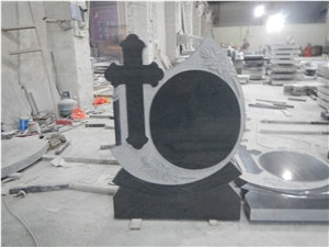 G654 Granite Tombstone,Padang Dark Granite Gravestone & Monument