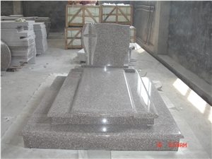 G664 Granite Monument & Tombstone,Euro Style Tombstone