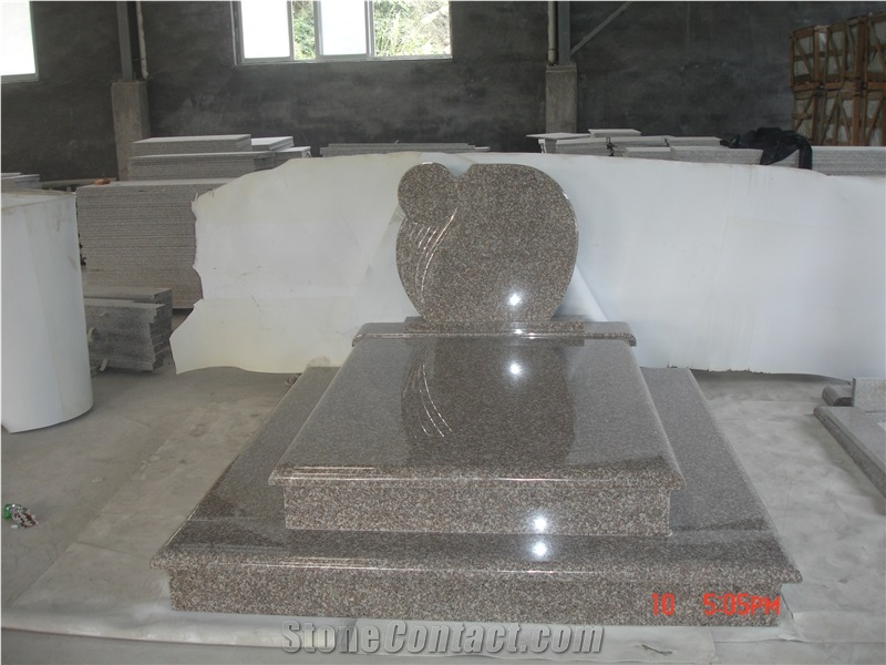 G664 Granite Monument & Tombstone,Euro Style Tombstone