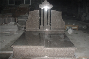 G664 Granite Monument & Tombstone,Euro Style Tombstone
