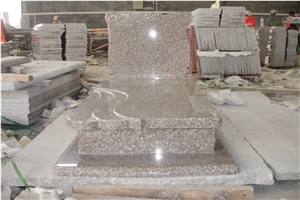 G664 Granite Monument & Tombstone,Euro Style Tombstone