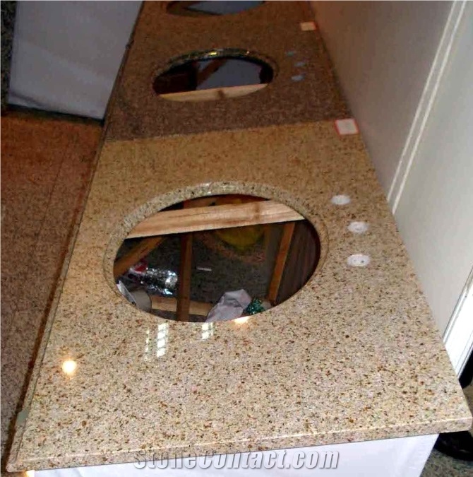 G682 Sunset Gold Counter Tops, Vanity Tops,Granite Top G682