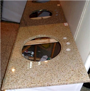 G682 Sunset Gold Counter Tops, Vanity Tops,Granite Top G682