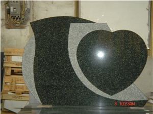 Hassan Green Granite Tombstone,Gravestone,Headstone,European Style Tombstone Hassan Green Granite Tombstone,Gravestone,Headstone,European Style Tombstone