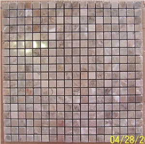 Marble Moscaic,China Pink Mosaic,Polished Mosaic