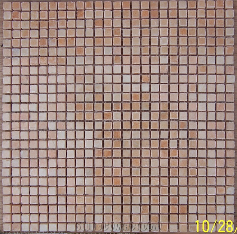 Marble Moscaic,China Pink Mosaic,Polished Mosaic