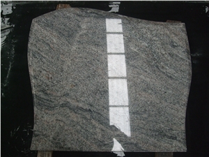 Mountain River Tombstone,Gravestone,Headstone,China Grey Granite Tombstone