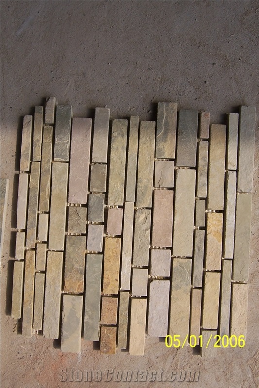 Multicolor Slate Mosaic,Mosaic Pattern