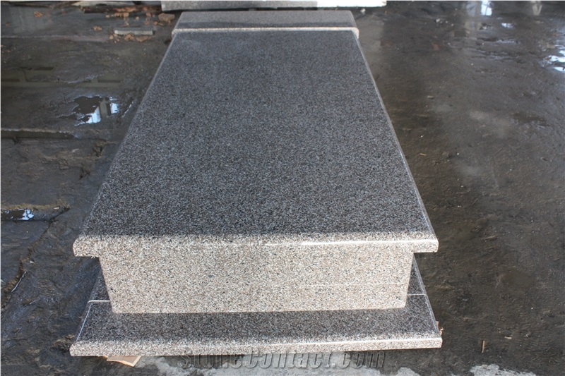 Red G361 Granite Tombstone & Monument,Wulian Flower Granite Tombstone