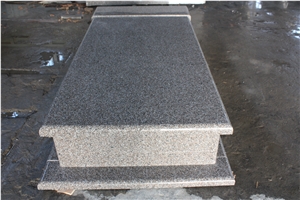Red G361 Granite Tombstone & Monument,Wulian Flower Granite Tombstone