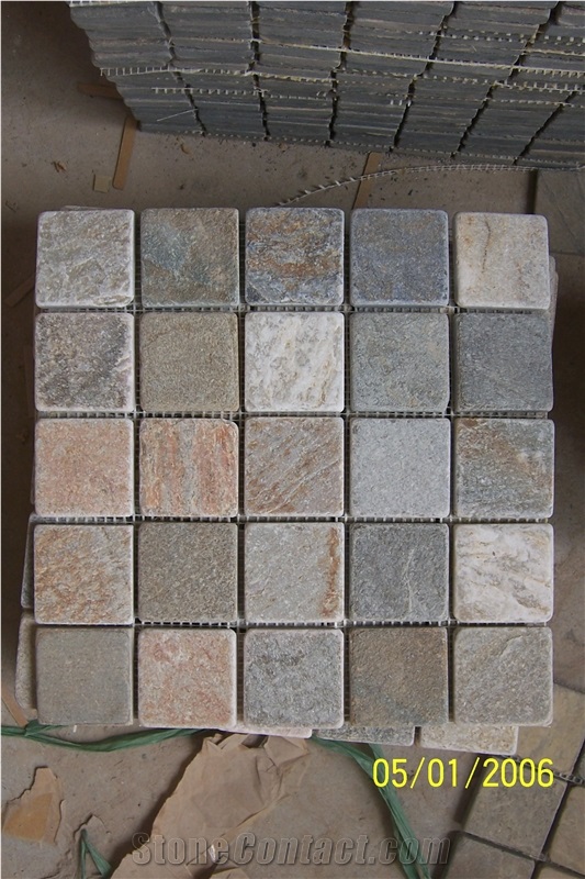 Slate Mosaic,China Multicolor Mosaic,Mosaic Pattern
