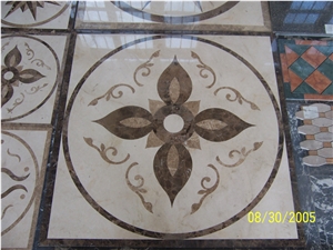 Square Medallions(Wm04),Marble Waterjet Medallions Square Medallions(Wm04),Marble Waterjet Medallions