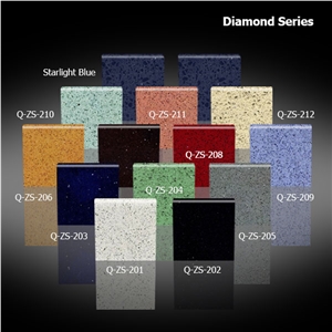Blue Manmade Quartz Artificial Quartz Big Slab, Half Slab, Tiles, Cut to Size, New Starlight Blue