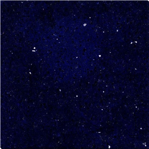 Blue Manmade Quartz Artificial Quartz Big Slab, Half Slabs, Tiles, Cut to Size, Zs-203/Starlight Blue