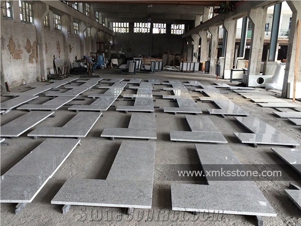 G655 Grey Granite Kitchen Countertop, Custom Countertop, Engineering Countertop